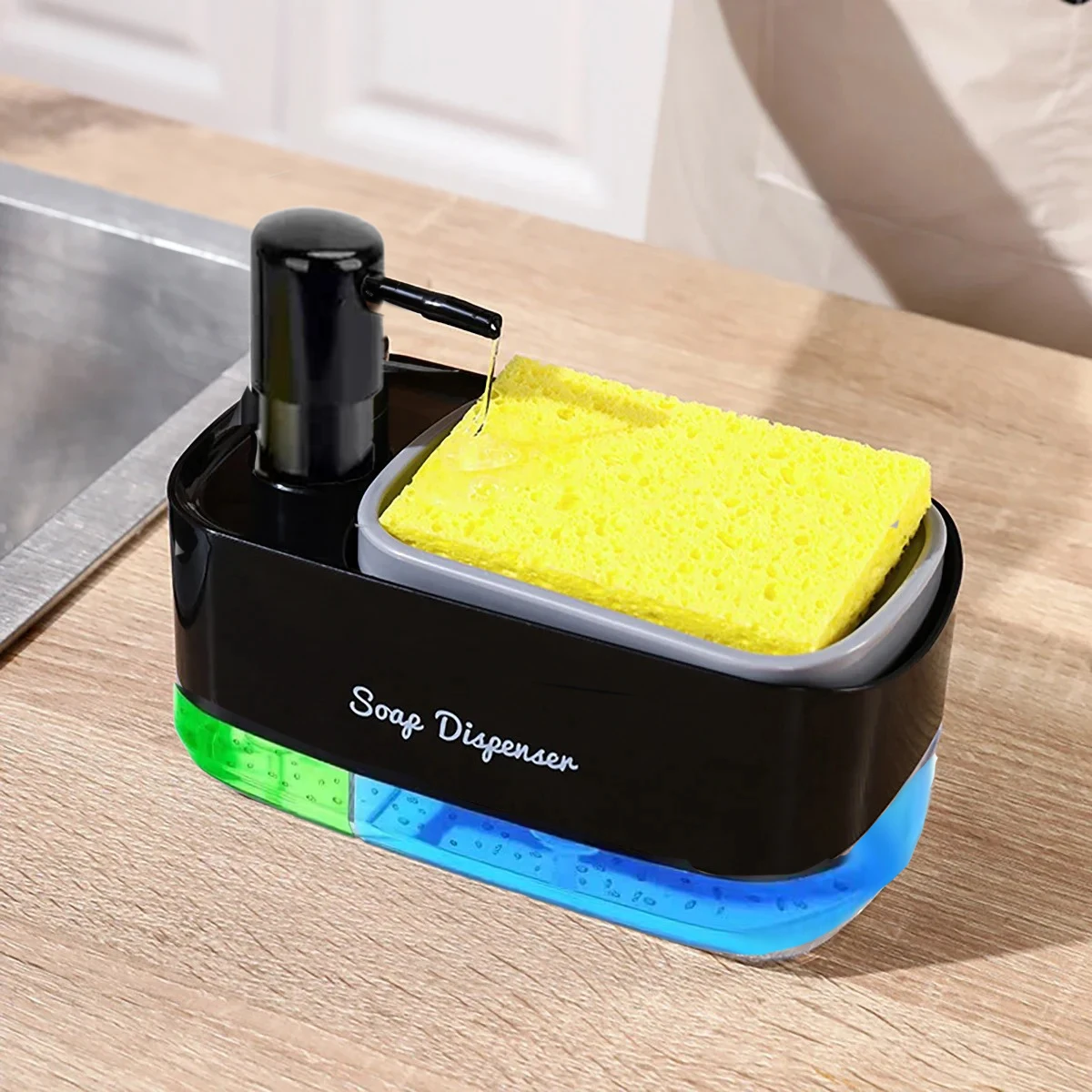 Automatic Soap Dispenser Kitchen Sink - Spender mit manueller Presse, automatischer Spülmittelspender