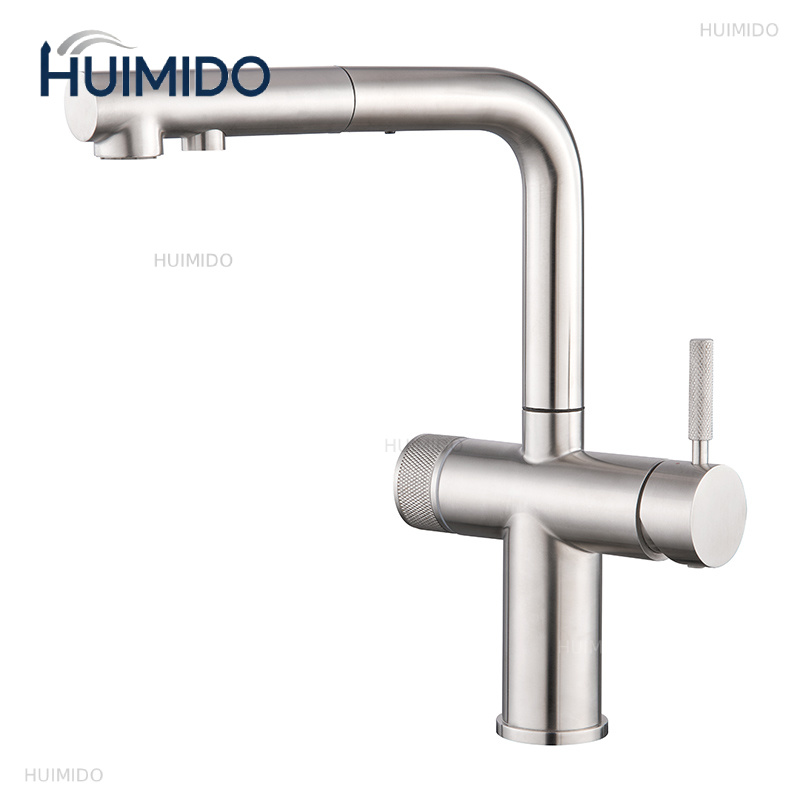 Water Filter Kitchen Faucet 3 Way Ro - Modernes Design Sanitärkeramik SUS304 Filter RO