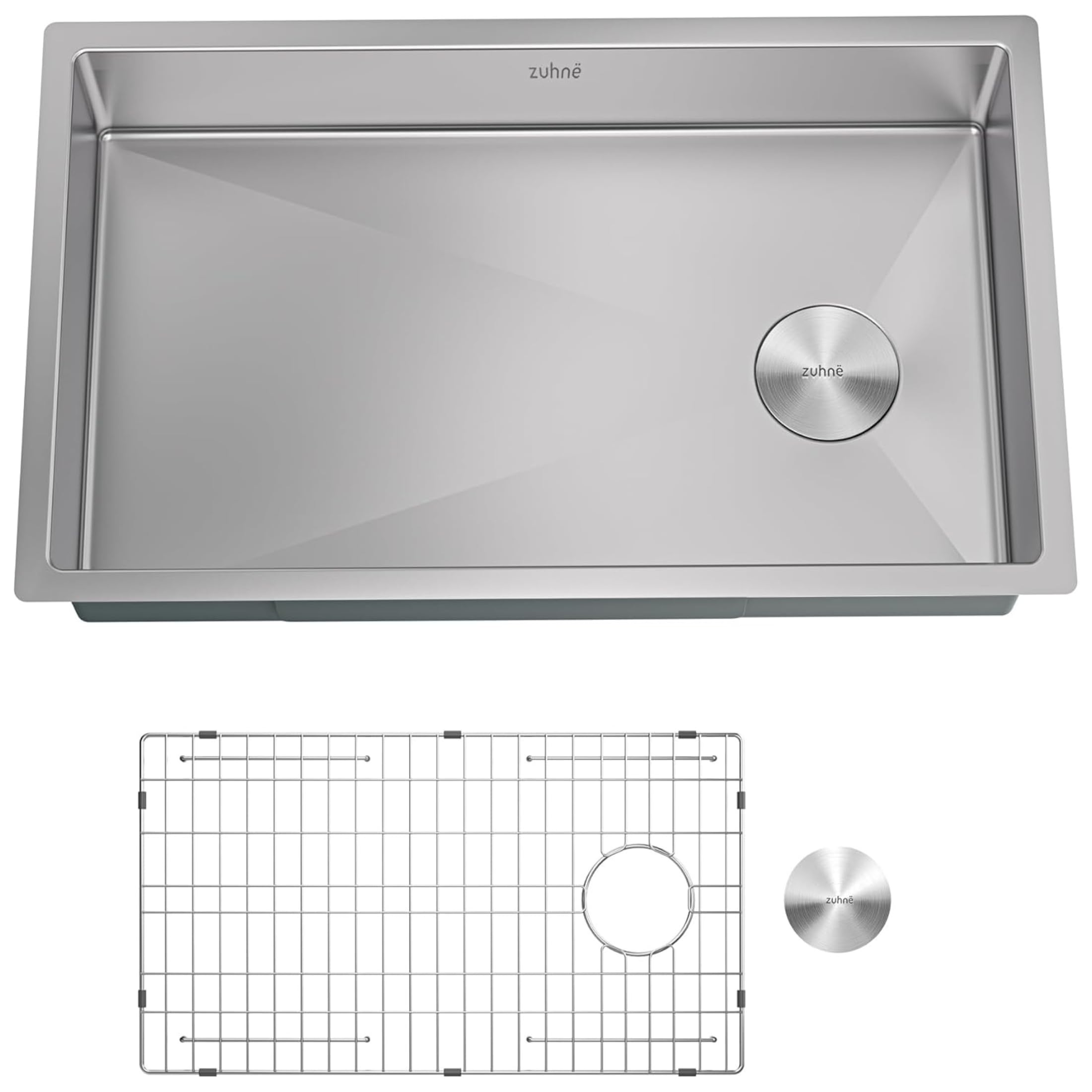 Stainless Steel Undermount Kitchen Sink 30 - Zuhnë Modena V2 30 ADA Unterbau-Küchenspüle,