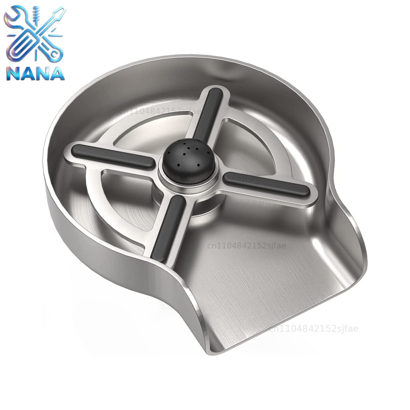 Glass Rinser For Kitchen Sink Metal - Edelstahl-Gläserspüler für Küchenspüle Flaschenreiniger für Bar