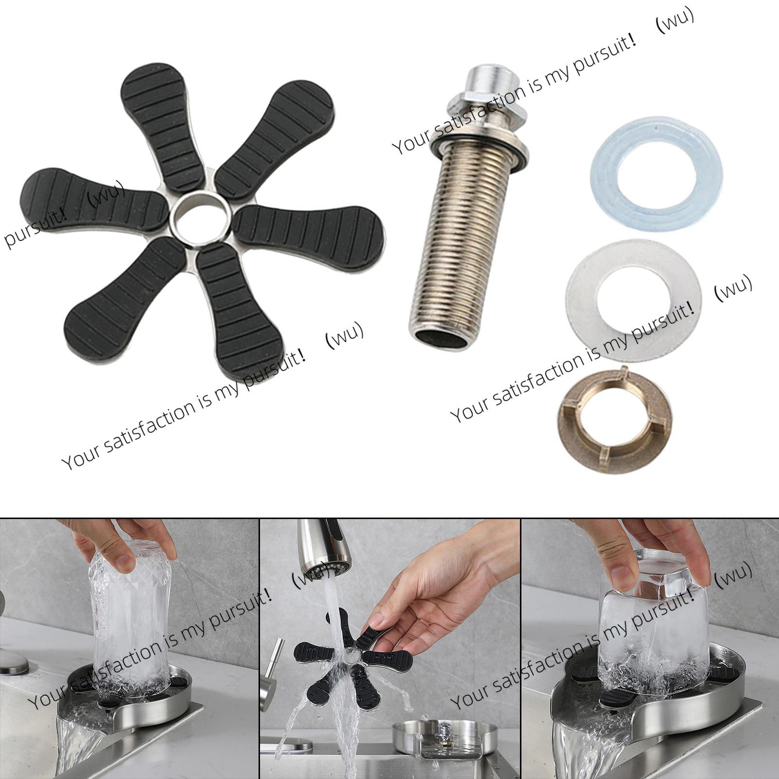Glass Rinser For Kitchen Sink Metal - Küchenspüle-Spüler für Glas, Zubehör 3,15 Zoll