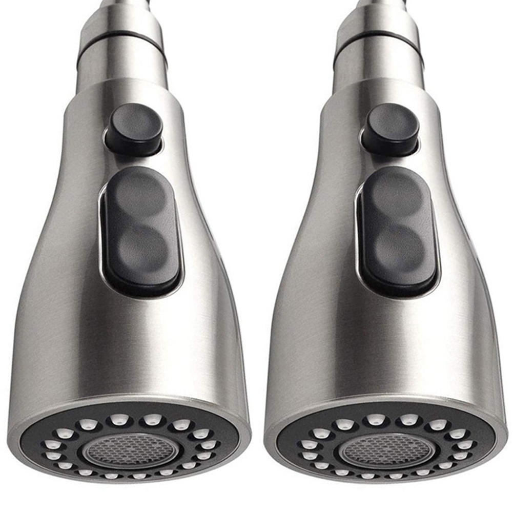 Pull Down Spray Kitchen Faucet Brushed Nickel - ABWP-2X Ausziehbarer Sprühkopf für Küchenarmatur, Ausziehschlauch,