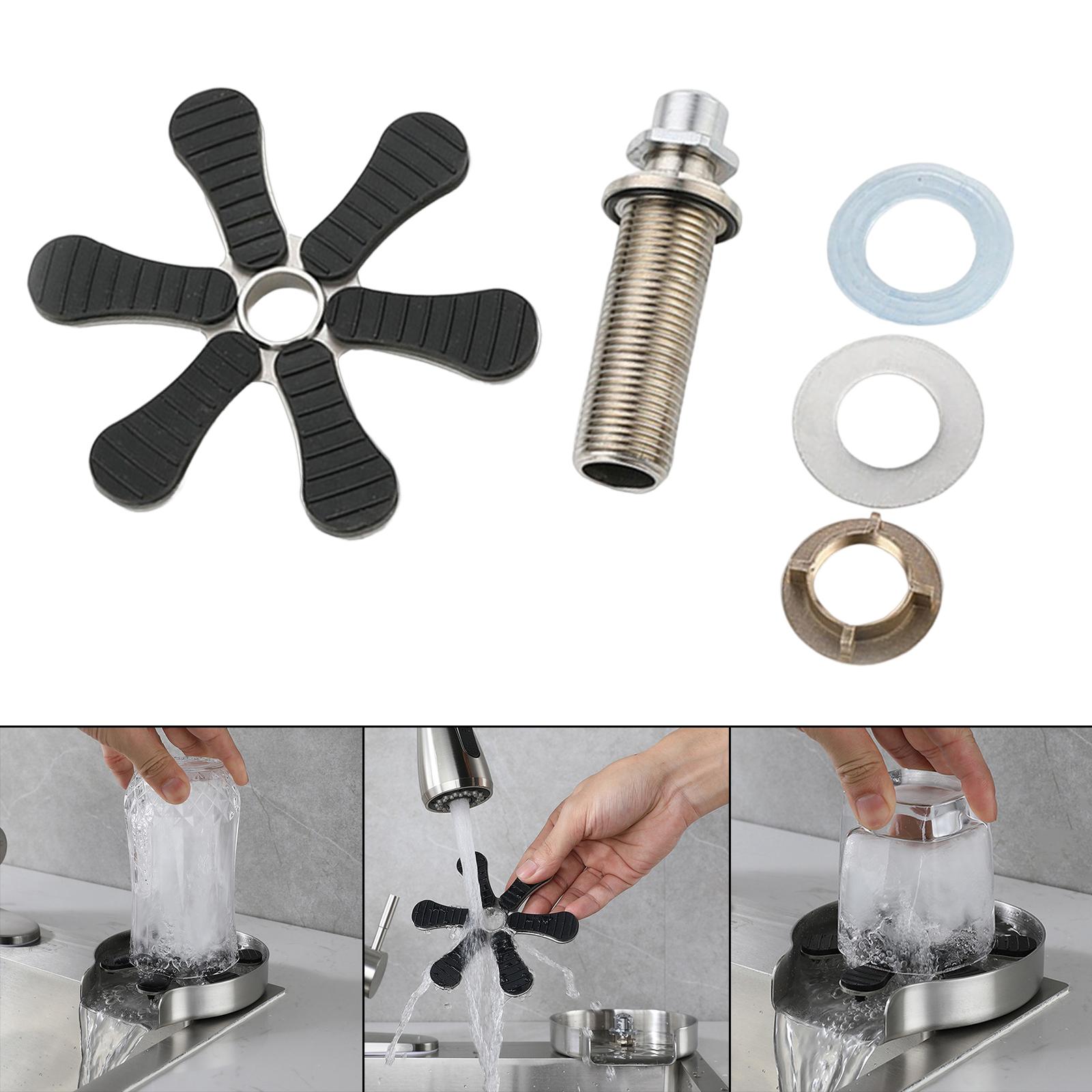 Glass Rinser For Kitchen Sink Metal - Küchenspüle-Spüler für Glas, Zubehör 3,15 Zoll