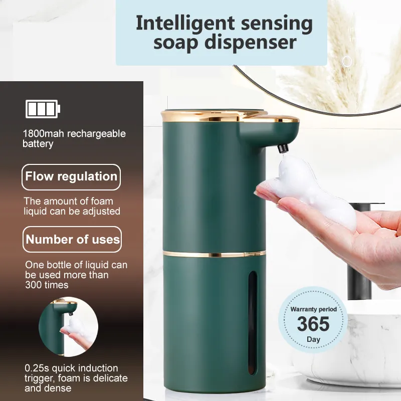 Automatic Soap Dispenser Kitchen Sink - Automatischer Induktions-Schaumseifenspender für Küche und Bad