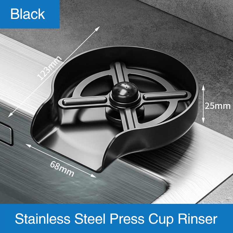 304 Edelstahl Tasse Rinser Aut – Glass Rinser For Kitchen Sink Metal Bewertung und Preis