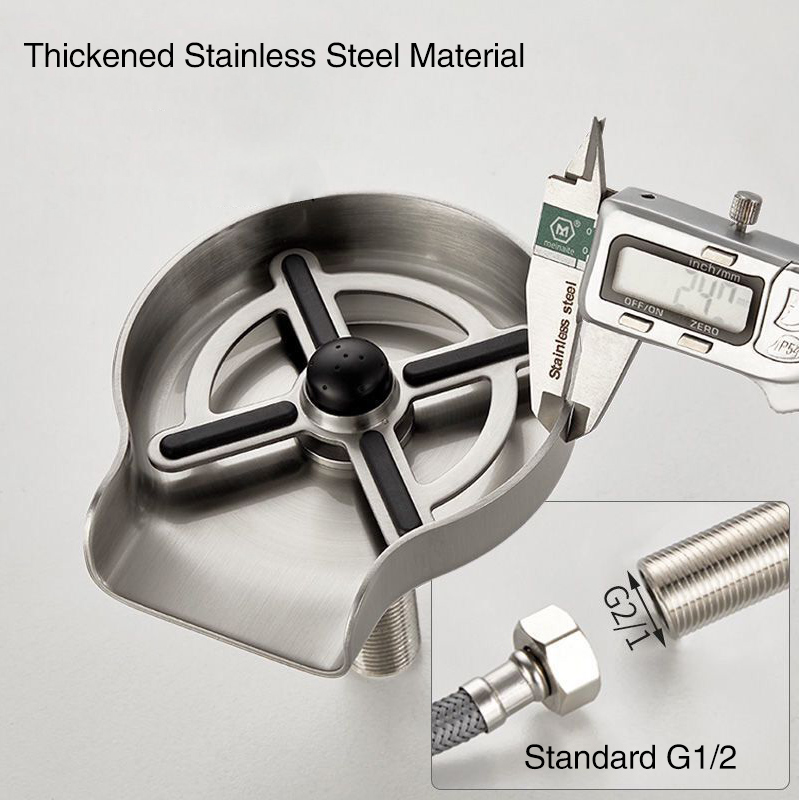 304 Edelstahl Tasse Rinser Aut – Glass Rinser For Kitchen Sink Metal Bewertung und Preis