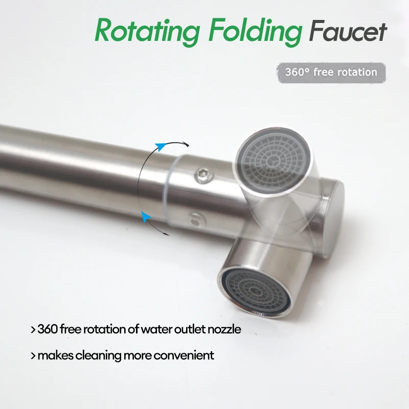 Waschbecken Wasserhahn Deck Mo – Pot Filler Faucet Wall Mount Folding Bewertung und Preis