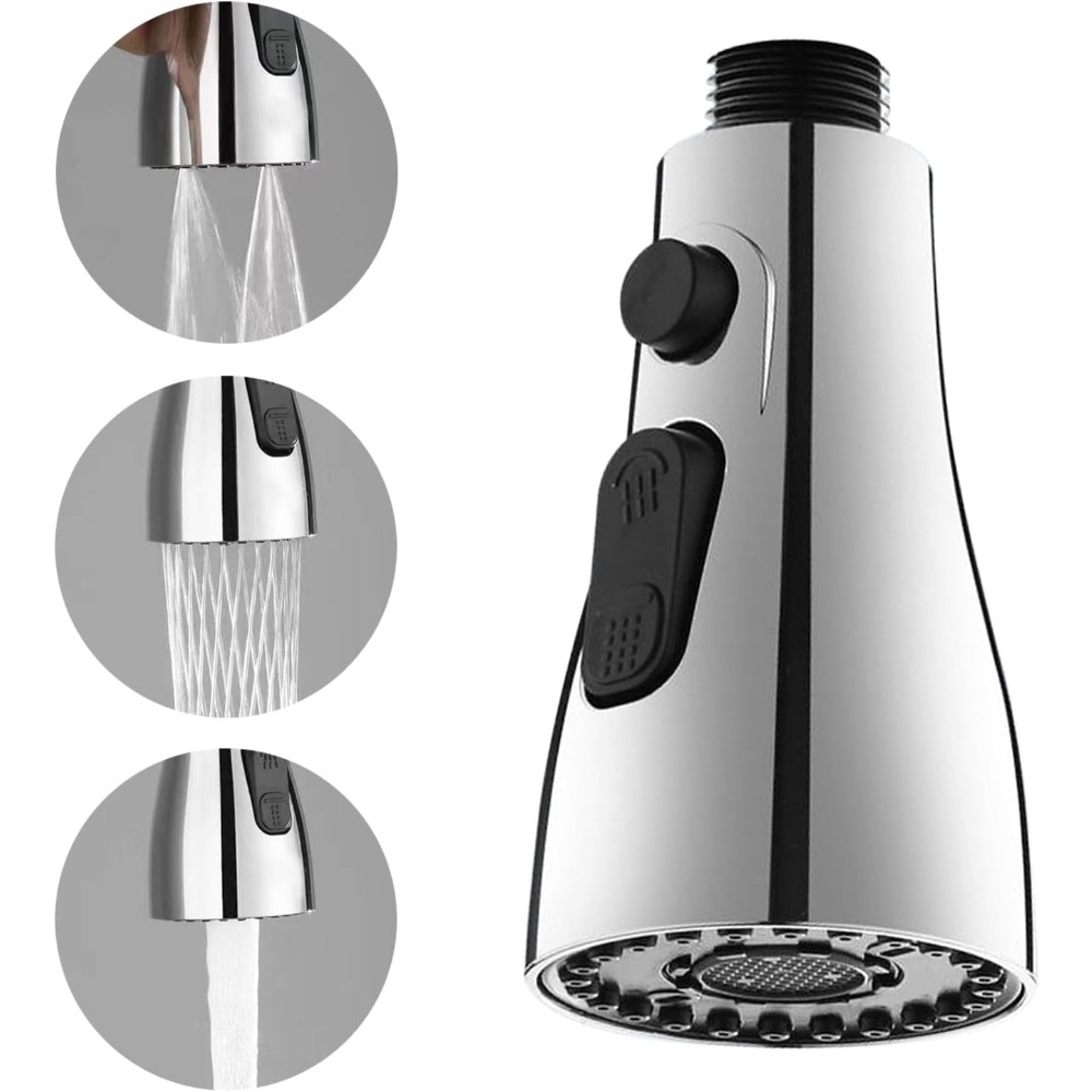 Küchenarmatur-Sprühkopf-Ersatz – Pull Down Spray Kitchen Faucet Brushed Nickel Bewertung und Preis