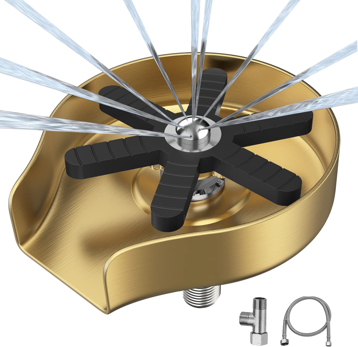 Hochdruck-Tassenwascher mit 10 – Glass Rinser For Kitchen Sink Metal Bewertung und Preis