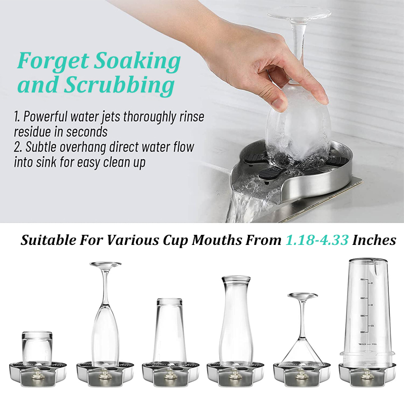 Küche Waschbecken Glas Tasse W – Glass Rinser For Kitchen Sink Metal Bewertung und Preis