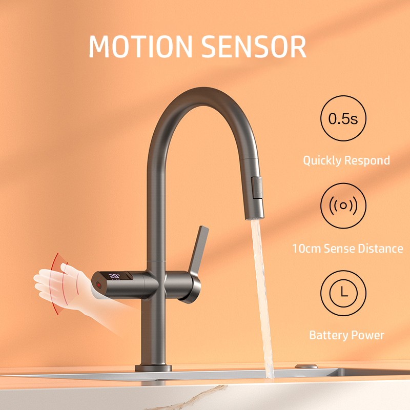 Berührungsloser digitaler Wass – Touchless Kitchen Faucet Motion Sensor Bewertung und Preis