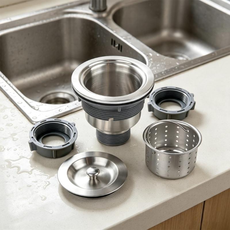 652F Spülbecken-Abflusssieb-Ba – Kitchen Sink Drain Strainer Basket Bewertung und Preis