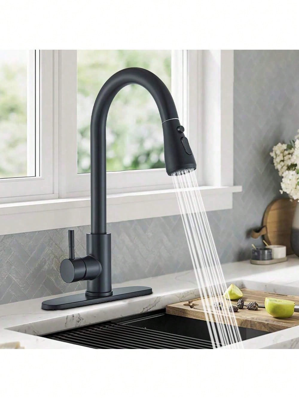 Küchenarmatur mit ausziehbarem – Pull Down Spray Kitchen Faucet Brushed Nickel Bewertung und Preis