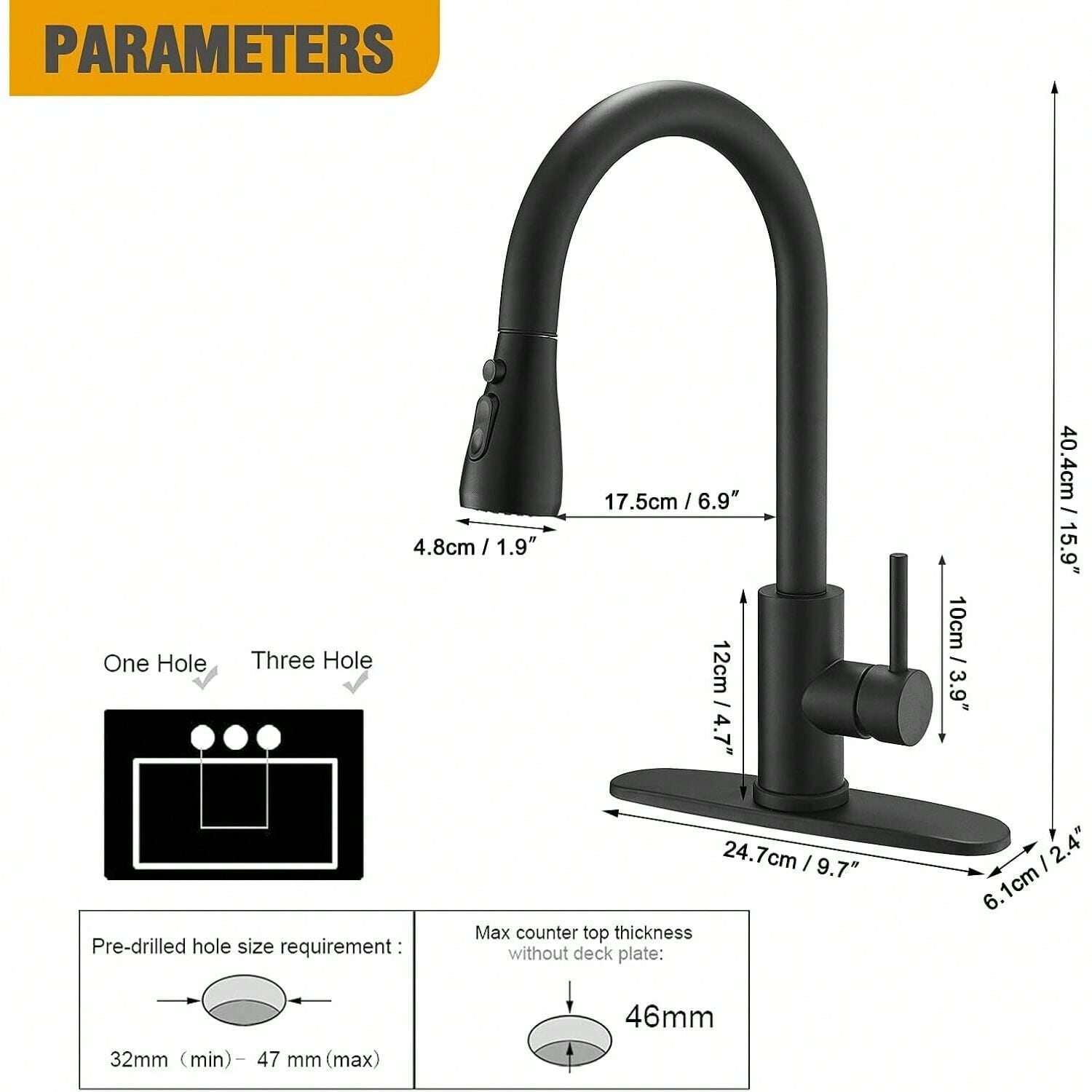 Küchenarmatur mit ausziehbarem – Pull Down Spray Kitchen Faucet Brushed Nickel Bewertung und Preis