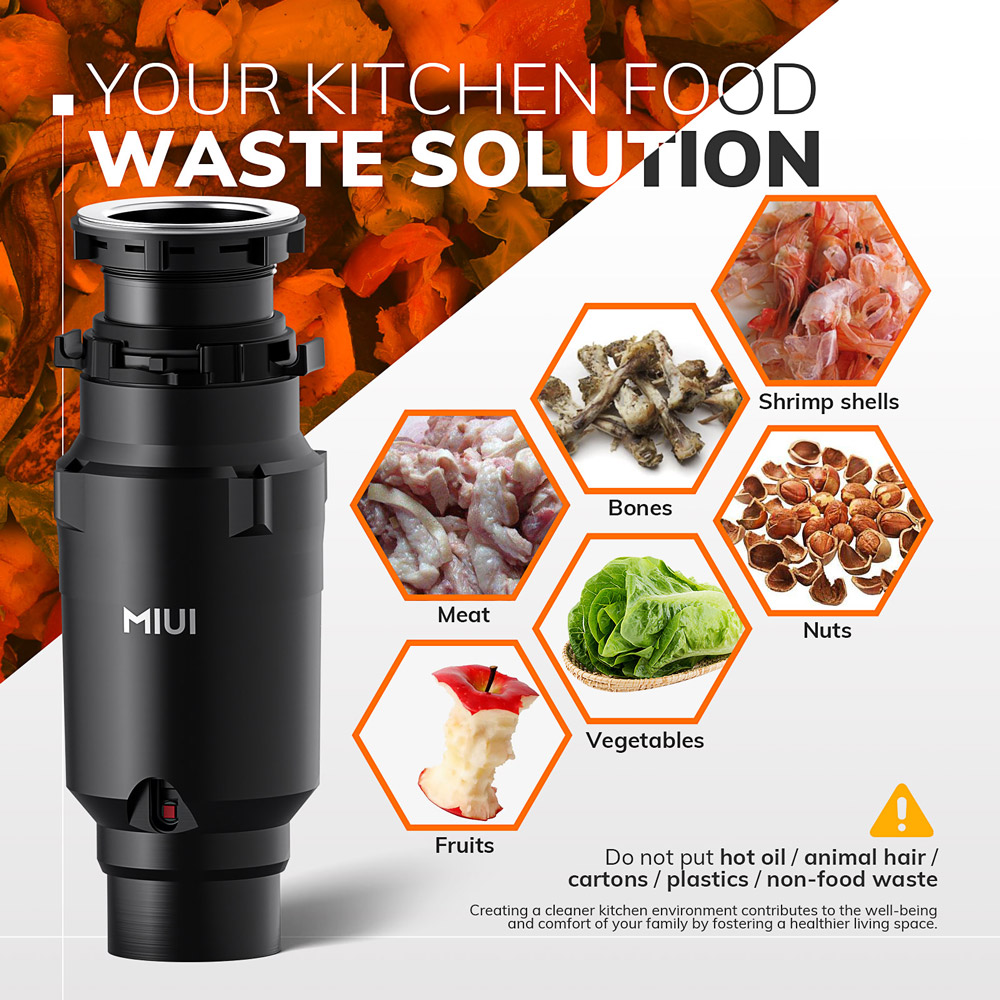 Müllentsorgung mit kontinuierl – Garbage Disposal Continuous Feed 1Hp Bewertung und Preis
