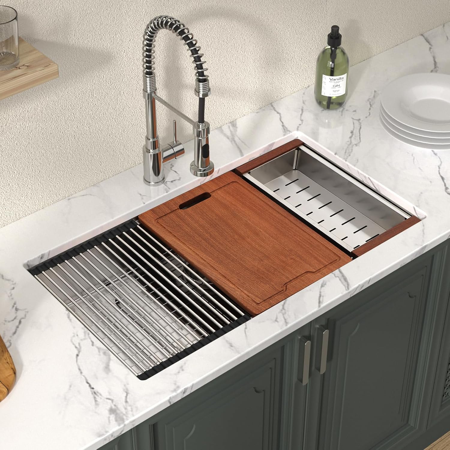30 Zoll Unterbau-Küchenspüle A – Stainless Steel Undermount Kitchen Sink 30 Bewertung und Preis