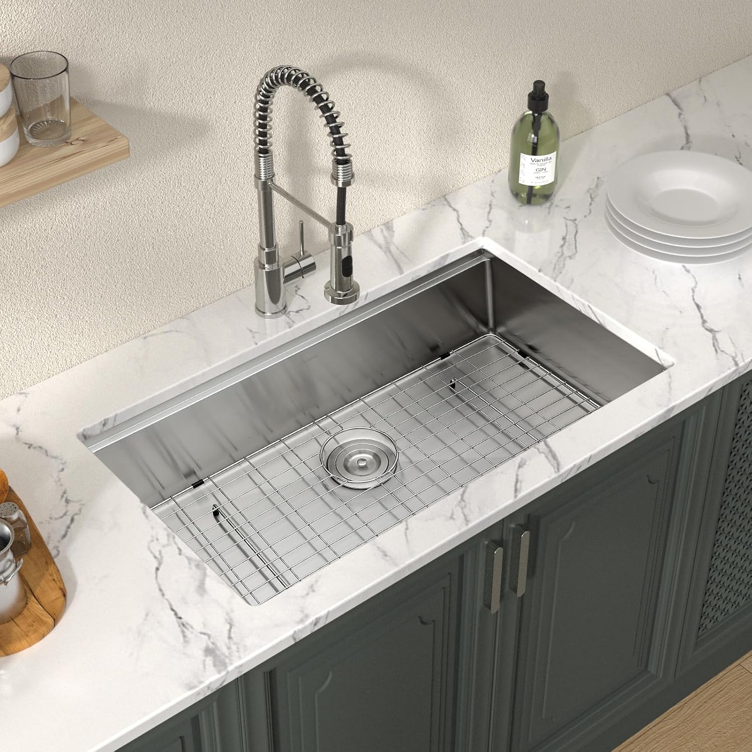 30 Zoll Unterbau-Küchenspüle A – Stainless Steel Undermount Kitchen Sink 30 Bewertung und Preis