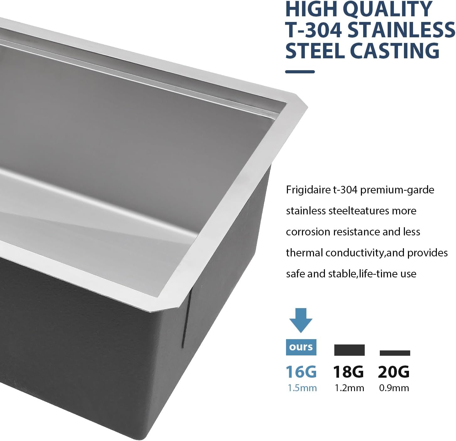 30 Zoll Unterbau-Küchenspüle A – Stainless Steel Undermount Kitchen Sink 30 Bewertung und Preis