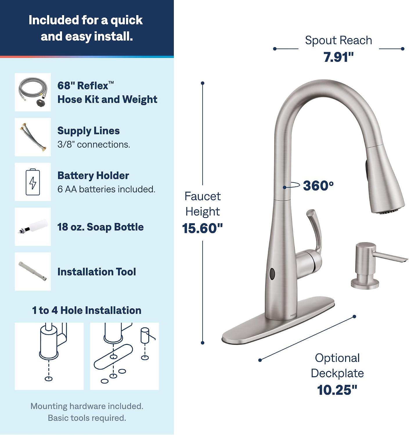 Berührungsloser Küchenhahn mit – Touchless Kitchen Faucet Motion Sensor Bewertung und Preis