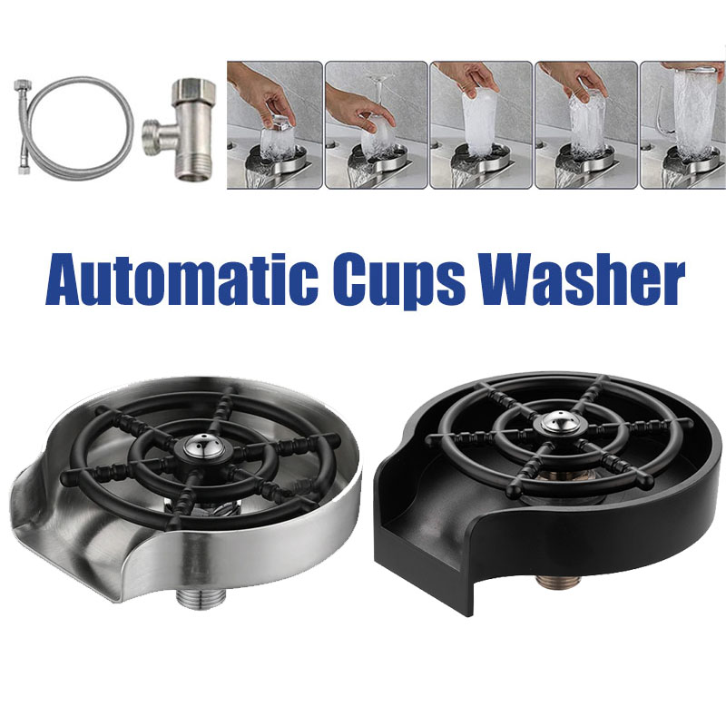 Automatische Glas becher Wasch – Glass Rinser For Kitchen Sink Metal Bewertung und Preis