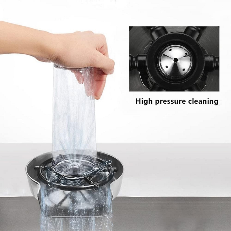 Automatische Glas becher Wasch – Glass Rinser For Kitchen Sink Metal Bewertung und Preis