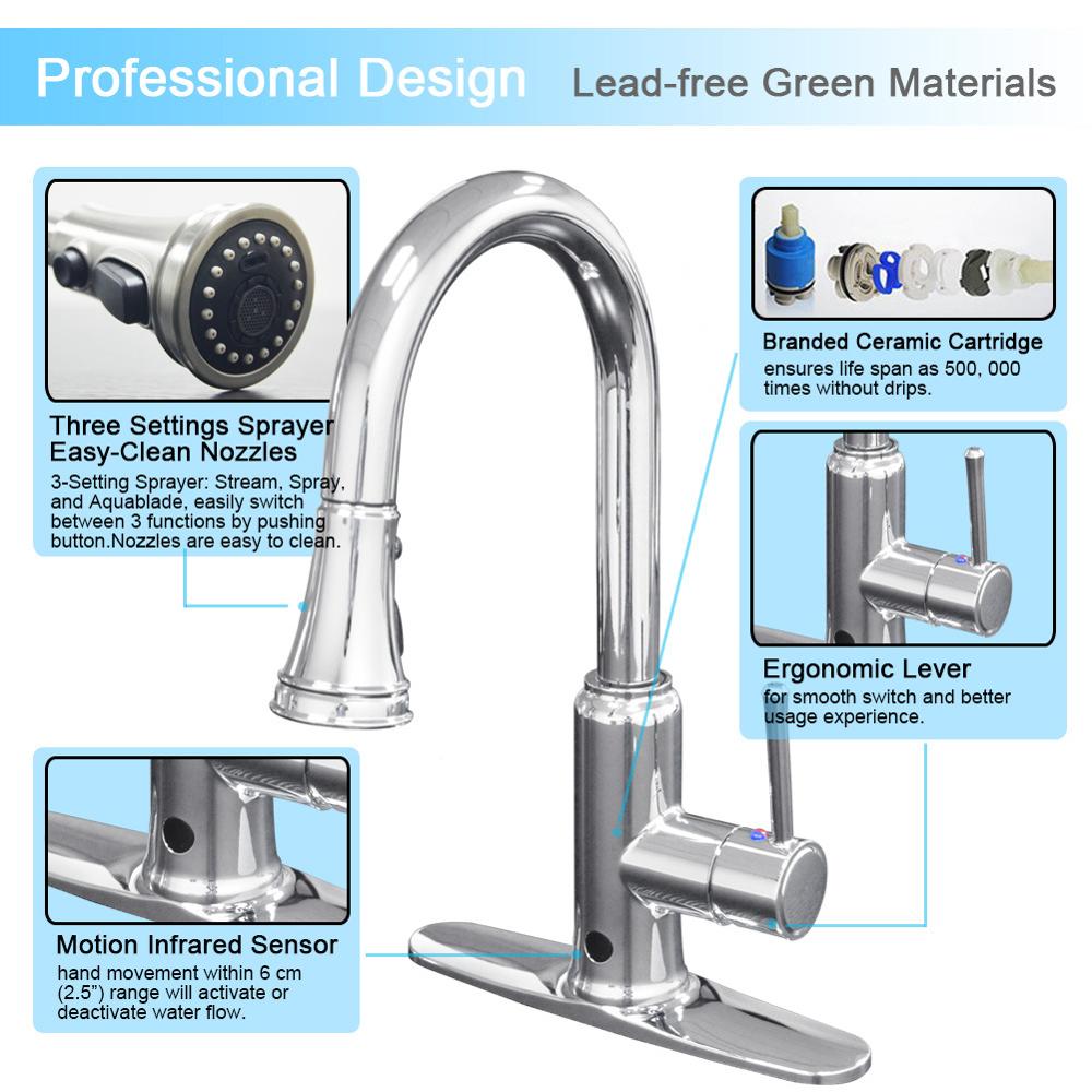 Bewegung Infrarot Sensor Wasse – Touchless Kitchen Faucet Motion Sensor Bewertung und Preis
