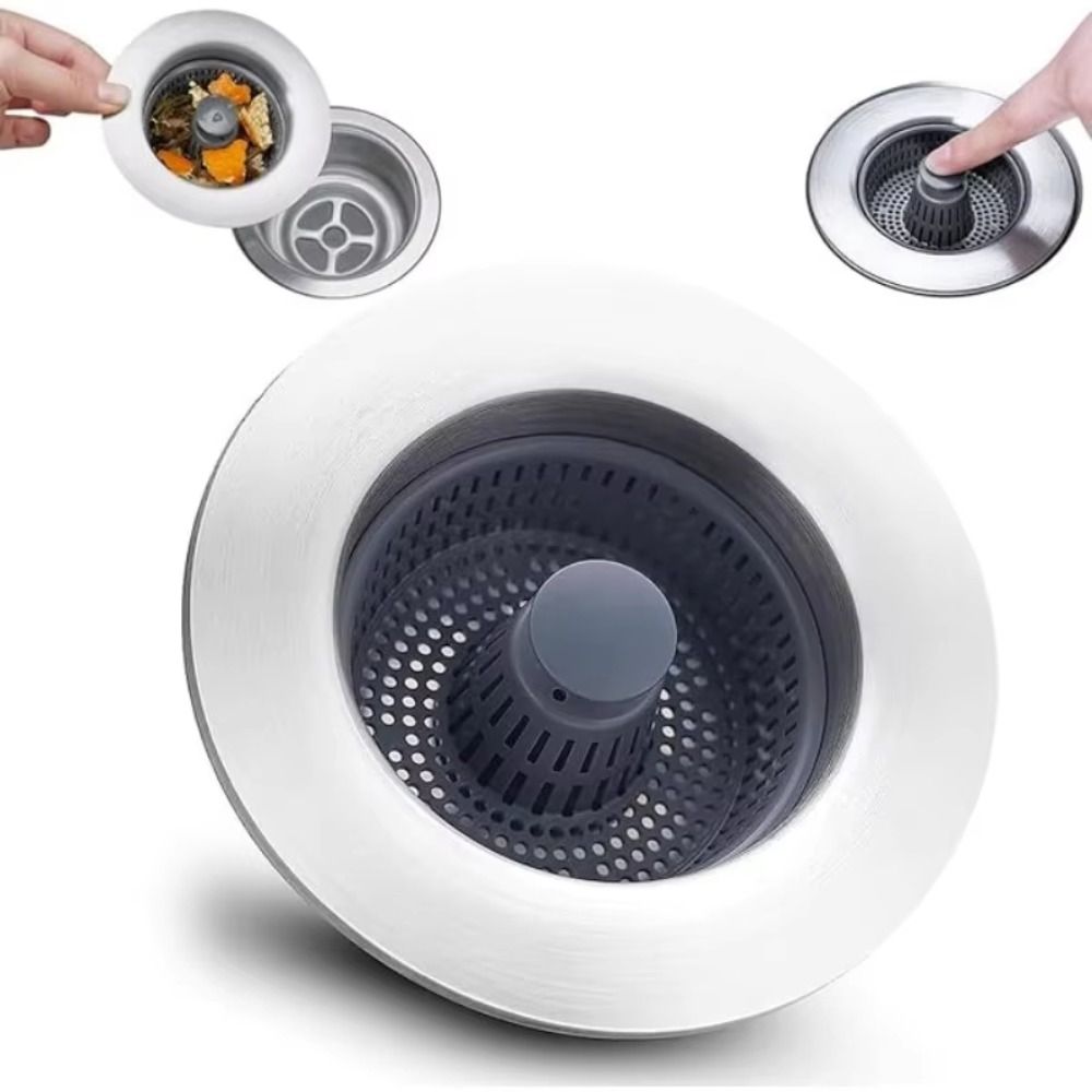 Leicht zu reinigender 3-in-1-F – Kitchen Sink Drain Strainer Basket Bewertung und Preis