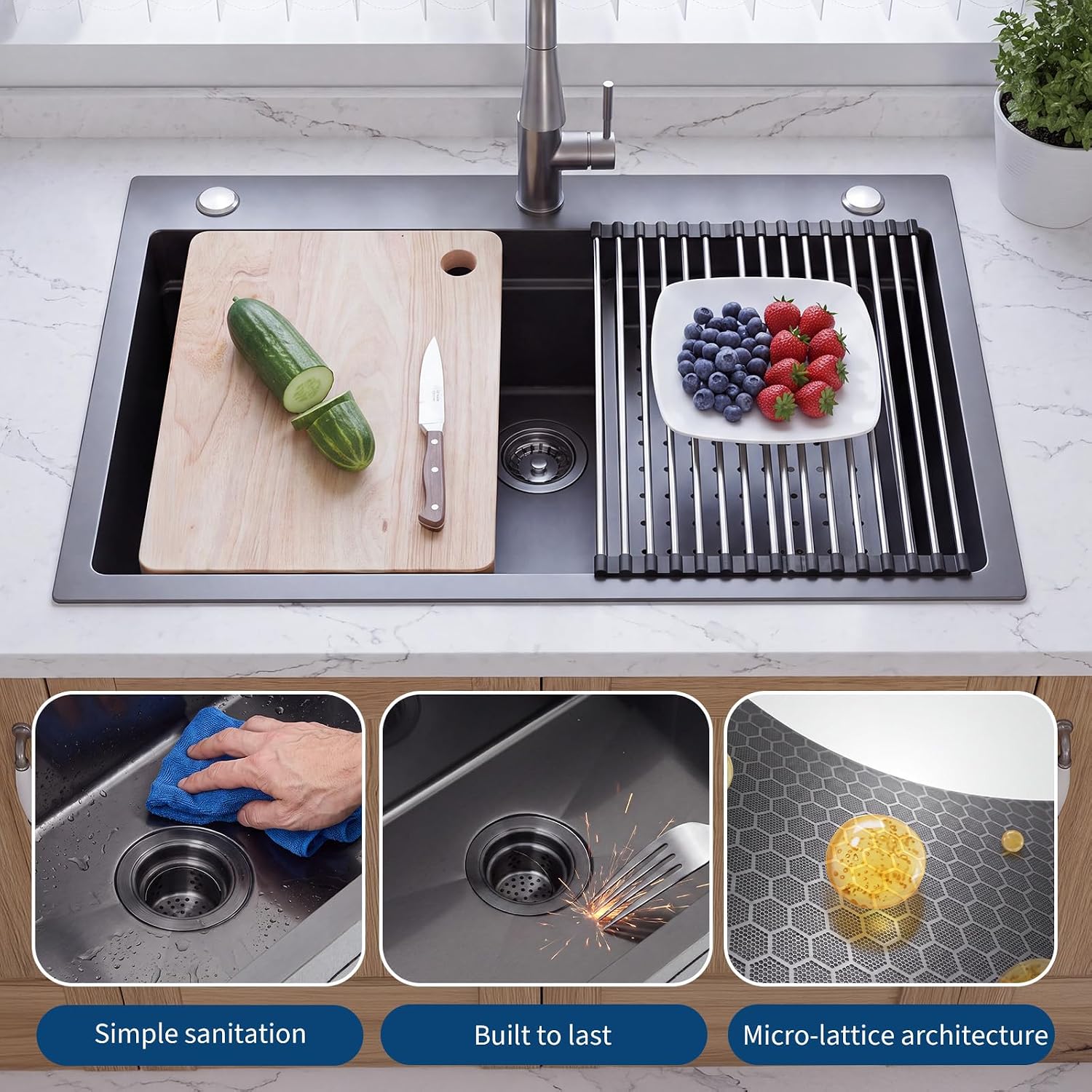 Tacleekii Unterbau-Küchenspüle – Stainless Steel Undermount Kitchen Sink 30 Bewertung und Preis