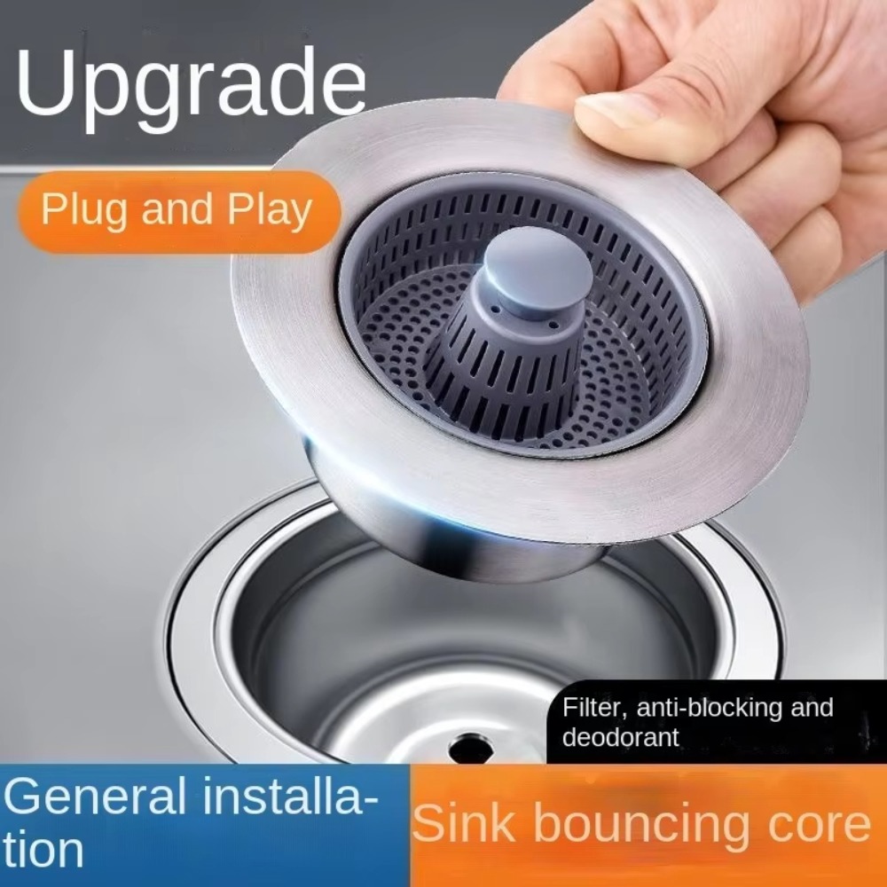 Neuer, leicht zu reinigender 3 – Kitchen Sink Drain Strainer Basket Bewertung und Preis