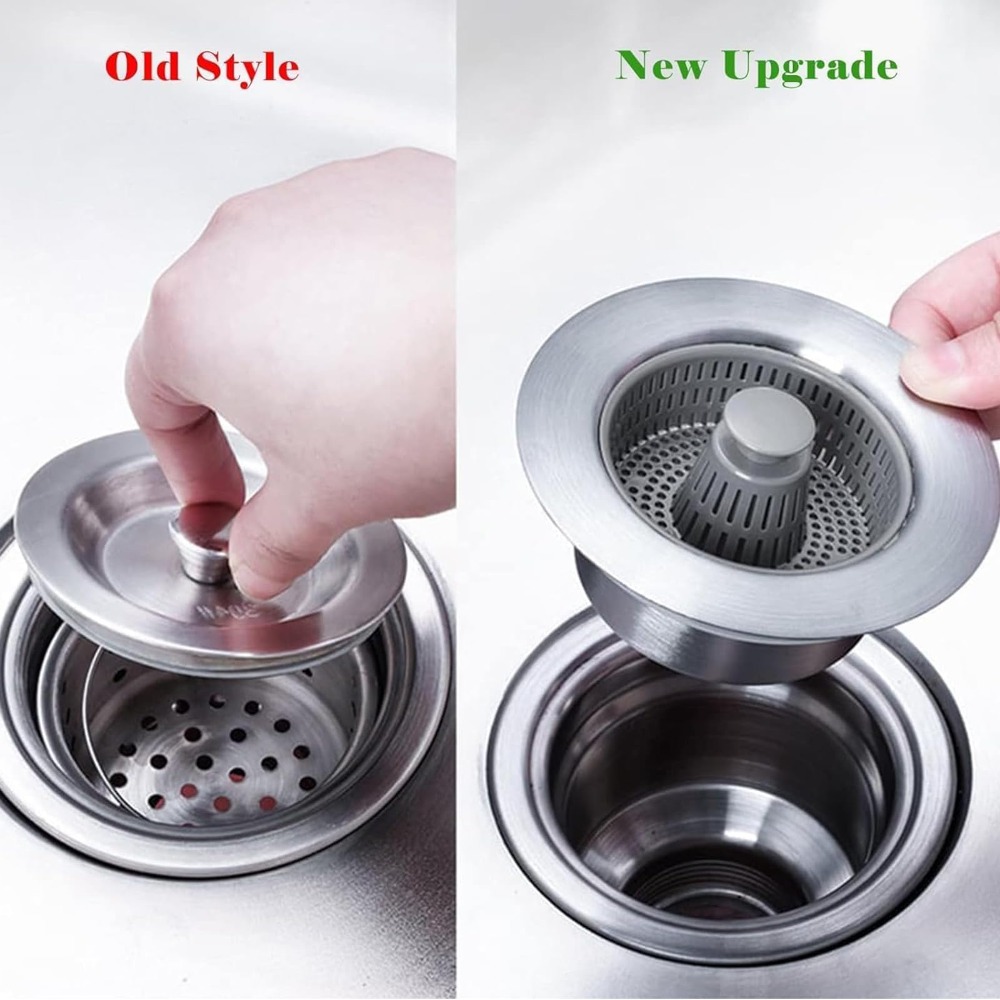 Neuer, leicht zu reinigender 3 – Kitchen Sink Drain Strainer Basket Bewertung und Preis