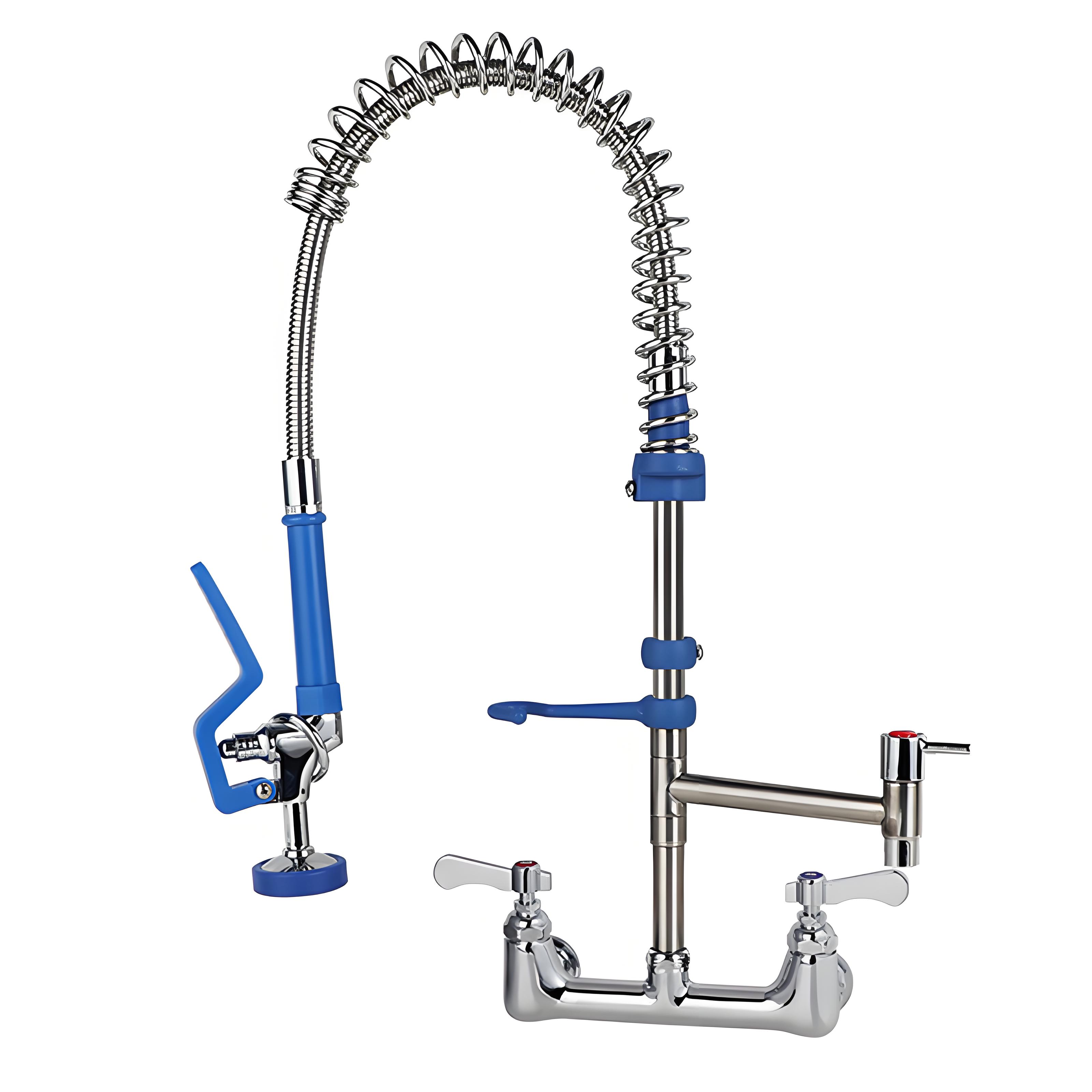 304SS Integriertes Rohr + Mess – Commercial Pre Rinse Kitchen Faucet Wall Bewertung und Preis
