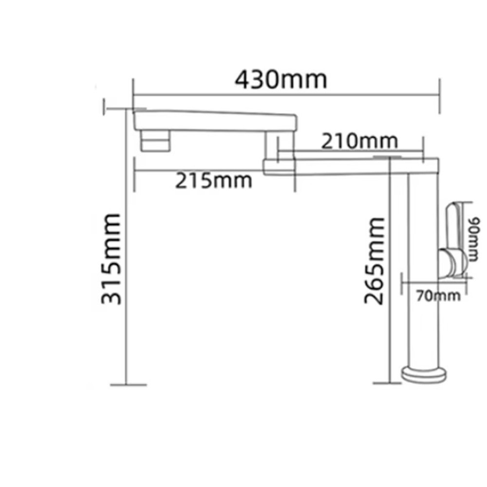 Gebürsteter Goldener Topffülle – Pot Filler Faucet Wall Mount Folding Bewertung und Preis
