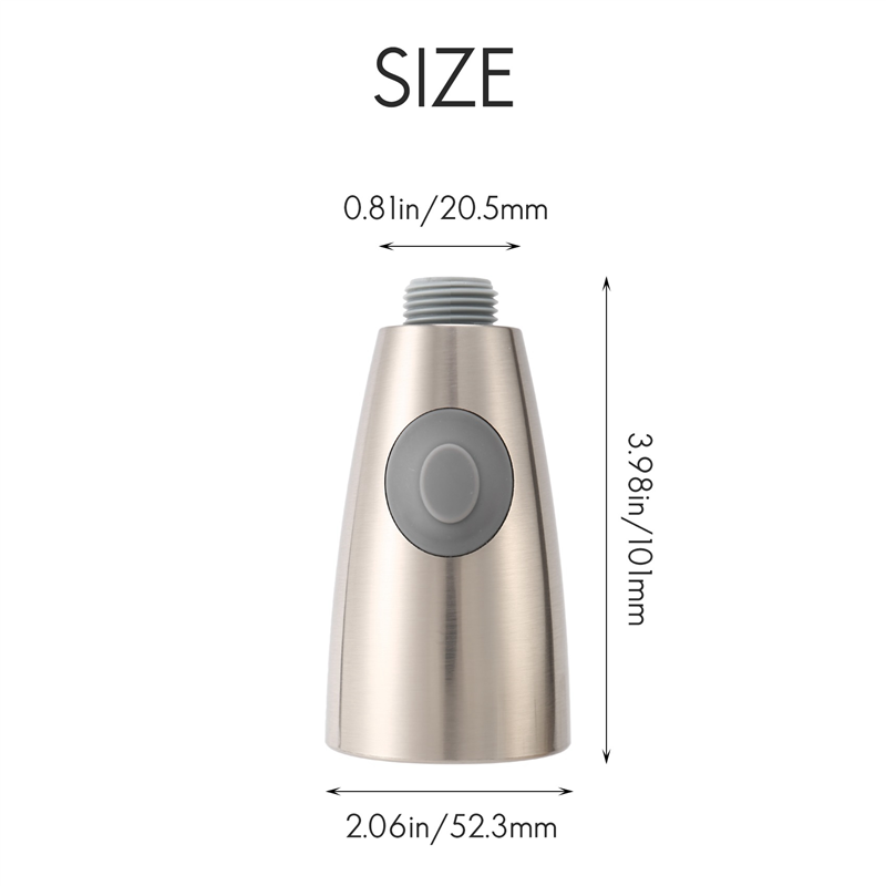 Ersatzteile für Küchenspüle-Wa – Pull Down Spray Kitchen Faucet Brushed Nickel Bewertung und Preis