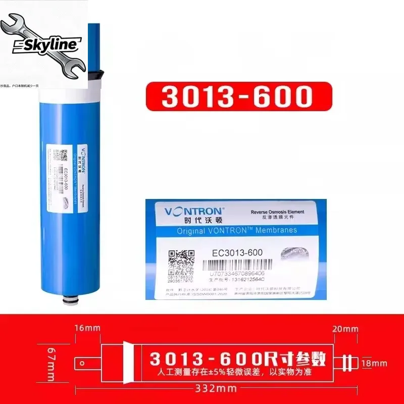 1 Stück NSF 600gpd Umkehrosmos – Water Purifier Ro Reverse Osmosis 600Gpd Bewertung und Preis