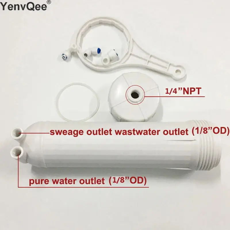 3012 ro Membran gehäuse für 30 – Water Purifier Ro Reverse Osmosis 600Gpd Bewertung und Preis