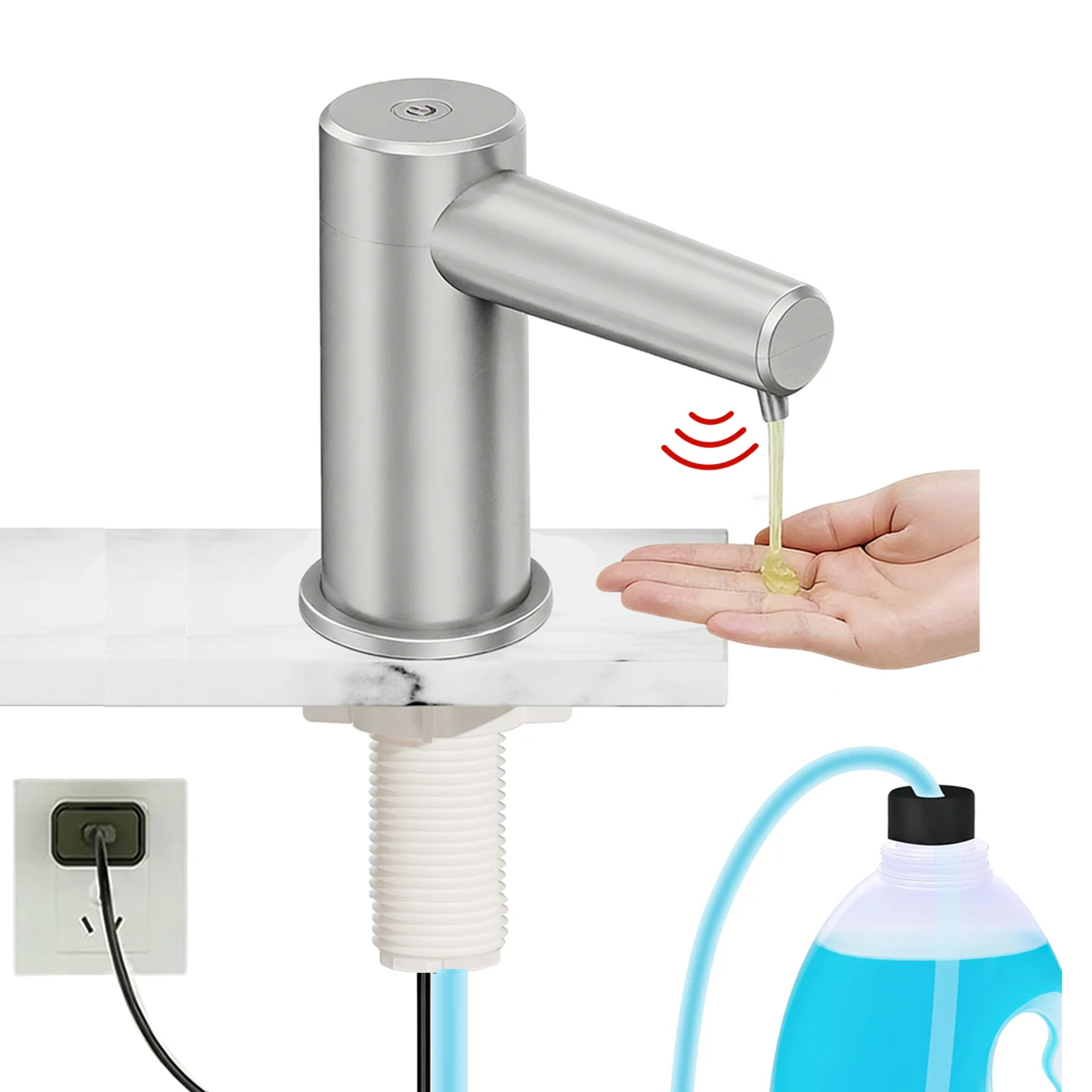 Berührungsloser automatischer  – Automatic Soap Dispenser Kitchen Sink Bewertung und Preis