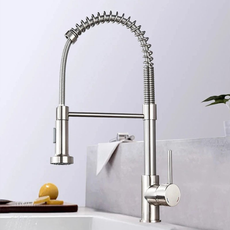 Gold Küchenspüle Wasserhahn Ei – Matte Black Kitchen Sink Faucet Spring Bewertung und Preis