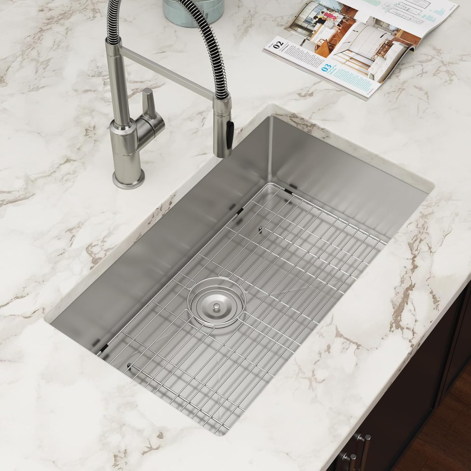 30 Zoll Unterbau-Küchenspüle a – Stainless Steel Undermount Kitchen Sink 30 Bewertung und Preis