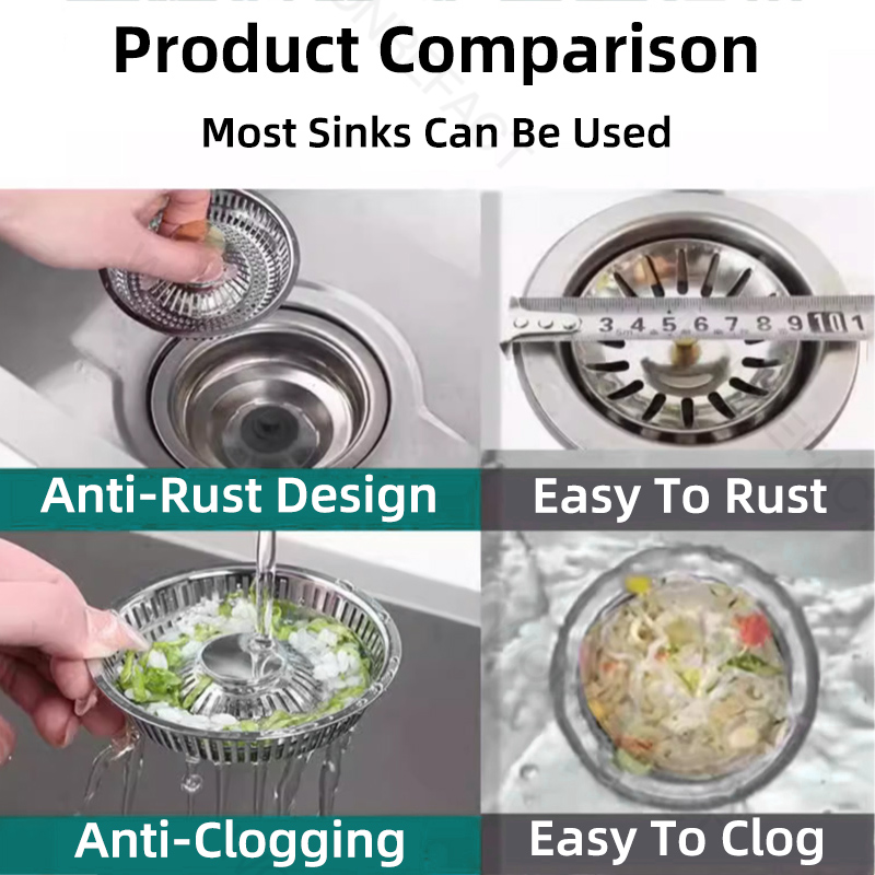Abflusssieb für die Küchenspül – Kitchen Sink Drain Strainer Basket Bewertung und Preis