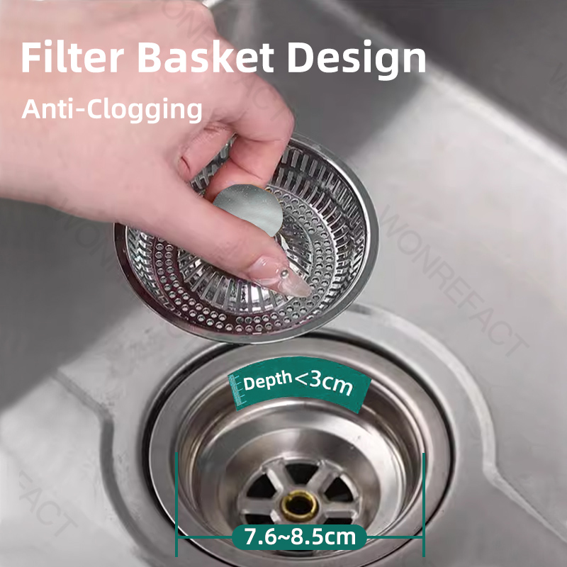 Abflusssieb für die Küchenspül – Kitchen Sink Drain Strainer Basket Bewertung und Preis