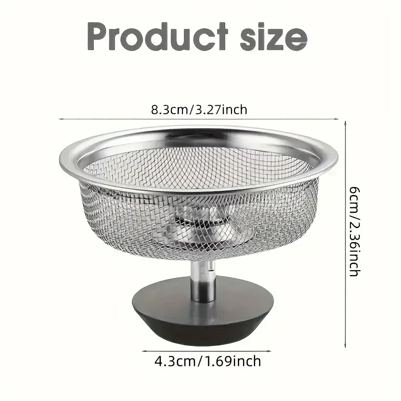 2/4 Stück Edelstahl-Sieb für K – Kitchen Sink Drain Strainer Basket Bewertung und Preis