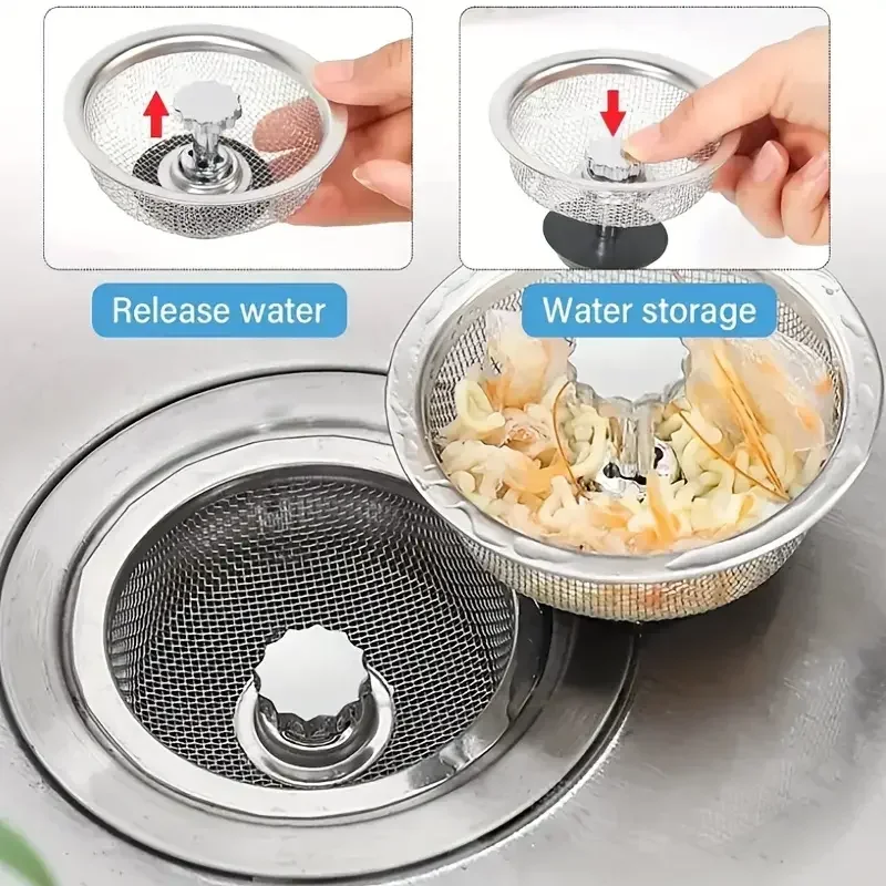 2/4 Stück Edelstahl-Sieb für K – Kitchen Sink Drain Strainer Basket Bewertung und Preis