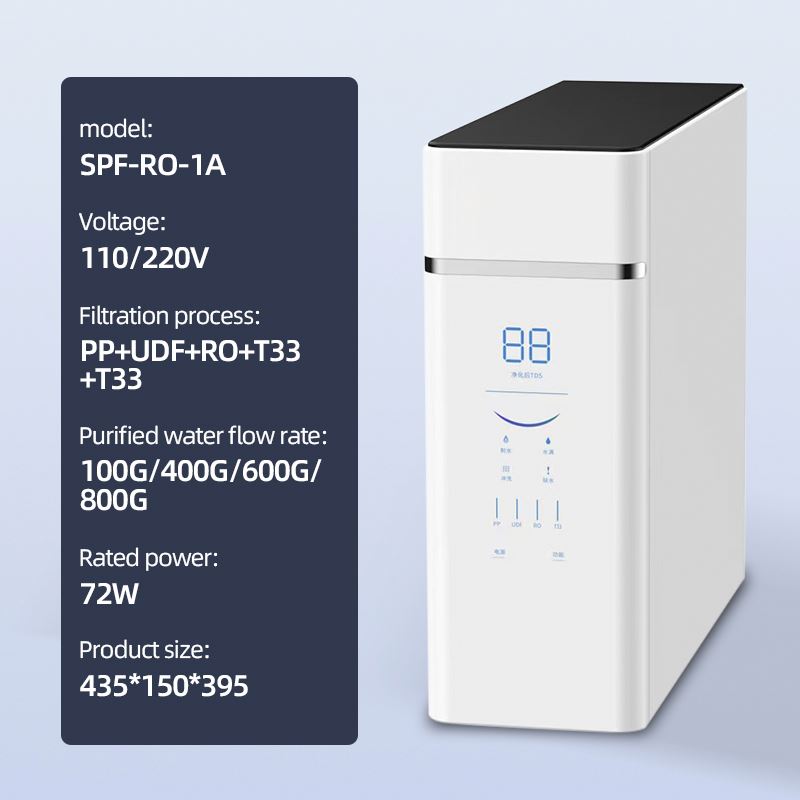 Hochleistungs-Trinkwasserfilte – Water Purifier Ro Reverse Osmosis 600Gpd Bewertung und Preis