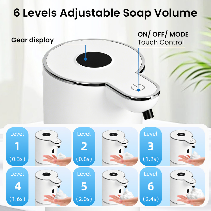 380ML Berührungsloser HD-Displ – Automatic Soap Dispenser Kitchen Sink Bewertung und Preis
