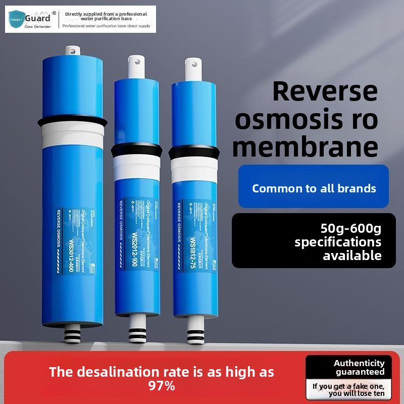 Universelle RO-Membran 75 100  – Water Purifier Ro Reverse Osmosis 600Gpd Bewertung und Preis