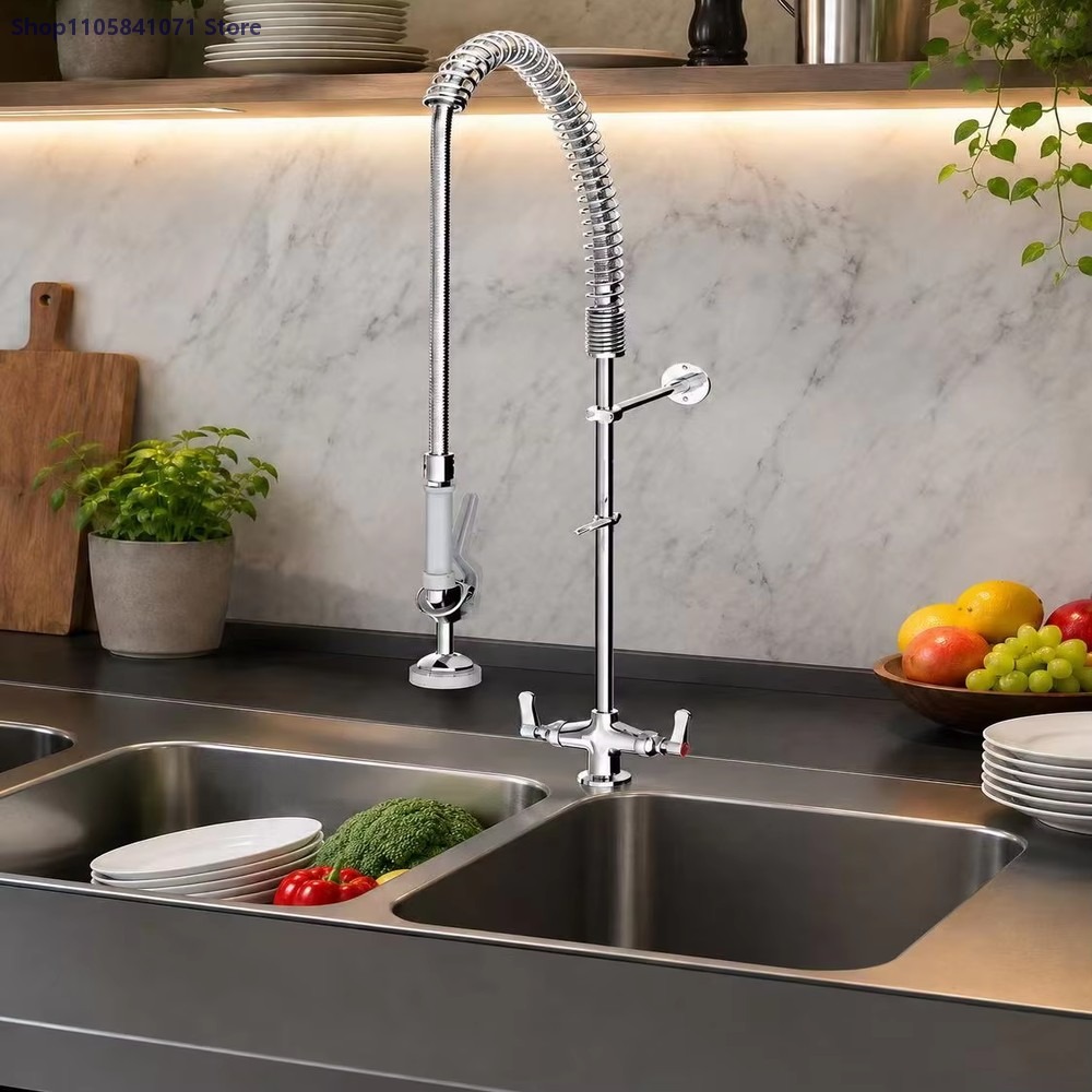Gewerbliche Küchenspüle mit Wa – Commercial Pre Rinse Kitchen Faucet Wall Bewertung und Preis