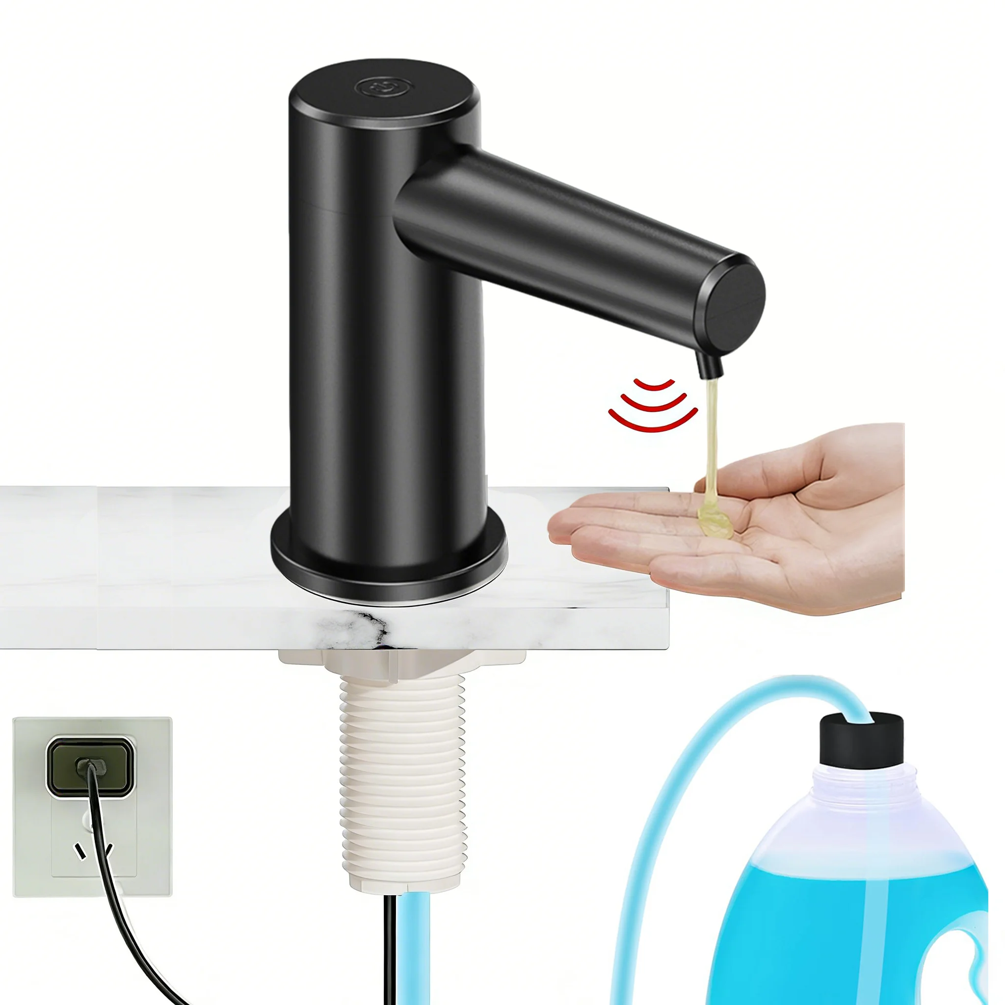 Berührungsloser elektrischer S – Automatic Soap Dispenser Kitchen Sink Bewertung und Preis