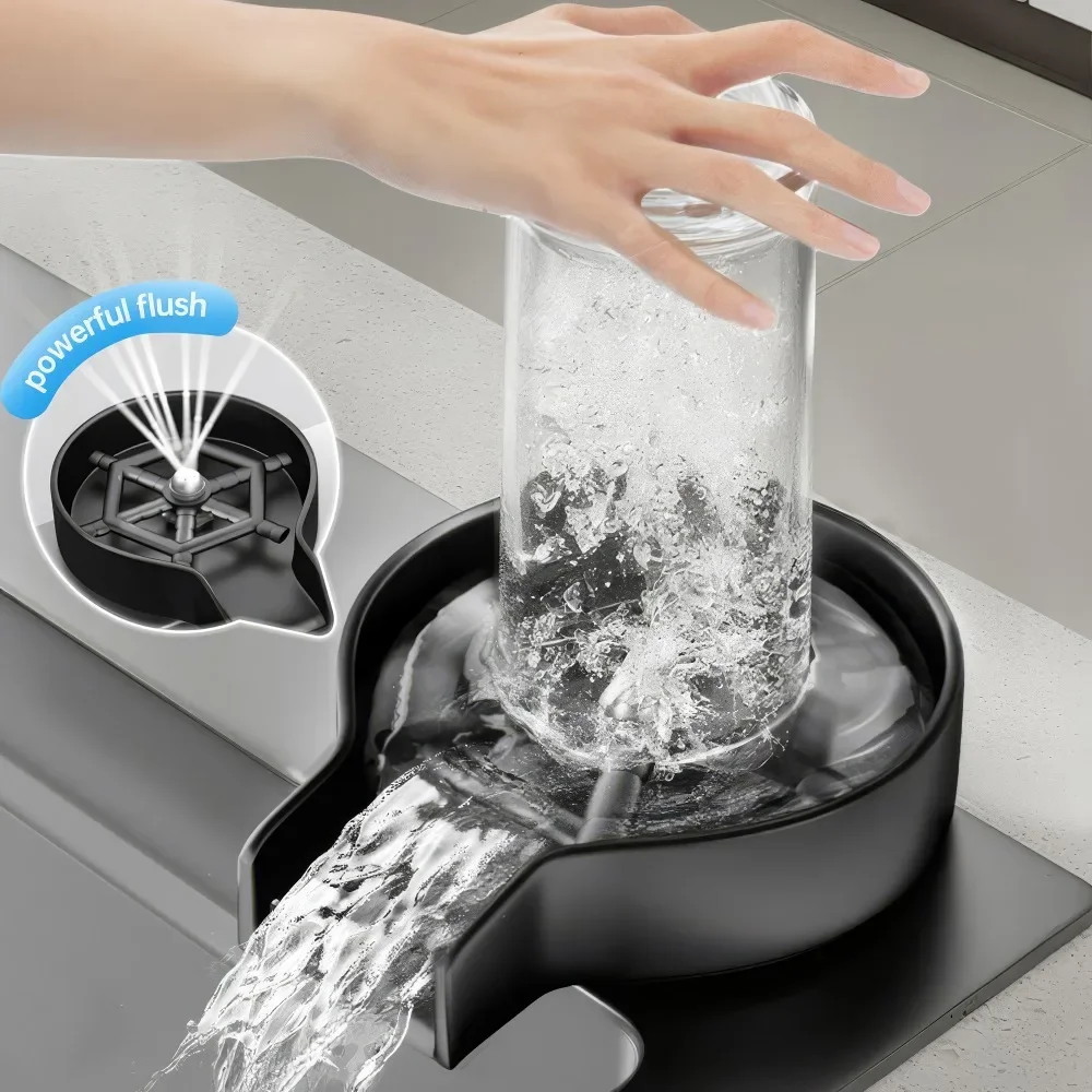 Automatischer Glasreiniger Hoc – Glass Rinser For Kitchen Sink Metal Bewertung und Preis