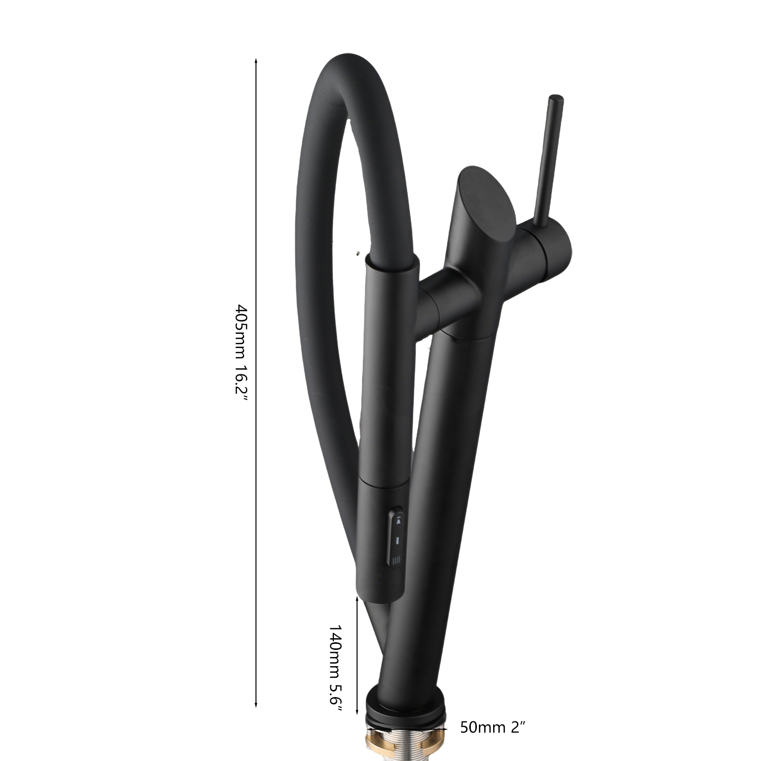 KEMAIDI Mattschwarzer Magnetis – Matte Black Kitchen Sink Faucet Spring Bewertung und Preis