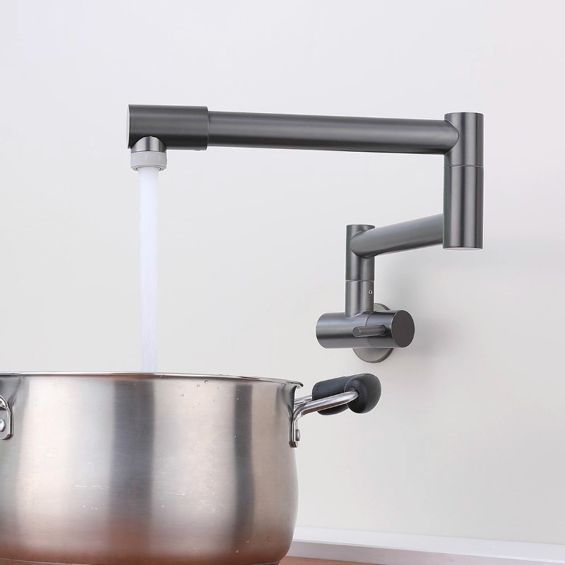Klappbarer Küchenhahn – Einhan – Pot Filler Faucet Wall Mount Folding Bewertung und Preis